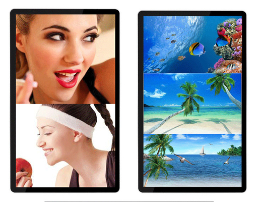 signage digital interativo LCD que anuncia LAN BT do apoio 4G WIFI do ósmio da tela de exposição 23.8inch Android 6.0-10