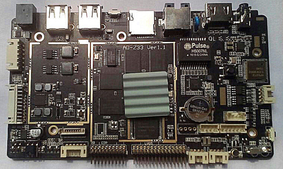 Anti toque capacitivo eletromagnético AC100-240V 50-60HZ da placa RK3288 de Linux do núcleo do quadrilátero