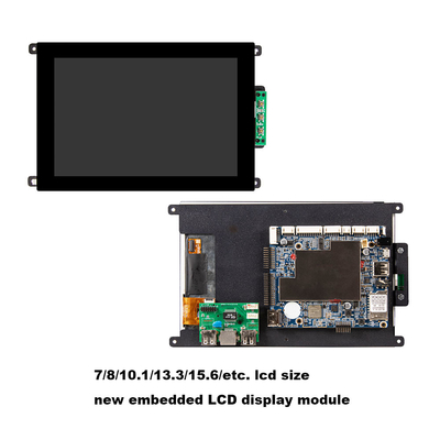 8 polegadas LCD Touch Interactive Display Android Embedded Board com múltiplas interfaces de rede e Ethernet