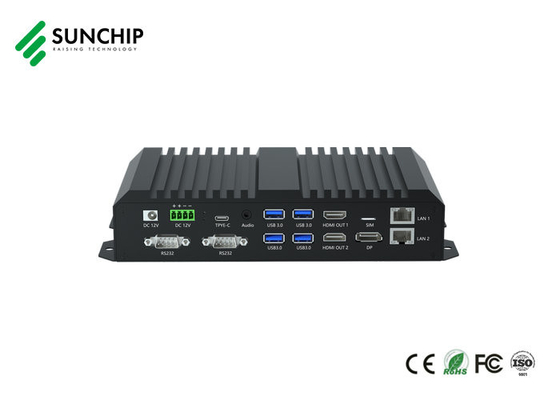 Gerenciamento de energia aprimorado RK3588 Media Player com Android 12 OS e Dual 1000M LAN