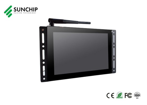 Exibição LCD sensível ao toque com 10/100M /1000M Ethernet Opcional Open Frame RK3399 WiFi