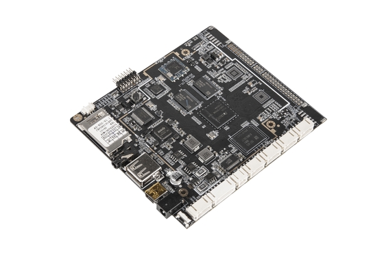 O processador central da placa PX30 do desenvolvimento do cartão-matriz baseado no córtice A35 Android do núcleo 64bit do quadrilátero encaixou a placa
