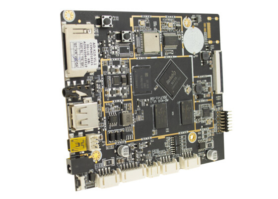 Cartão-matriz encaixado núcleo de Linux do quadrilátero, placa industrial de Linux da tabuleta do processador STB
