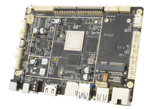 O EDP seleciona tela táctil de UART GPIO da memória da placa 4GB RDA 64GB da relação RK3399 o multi