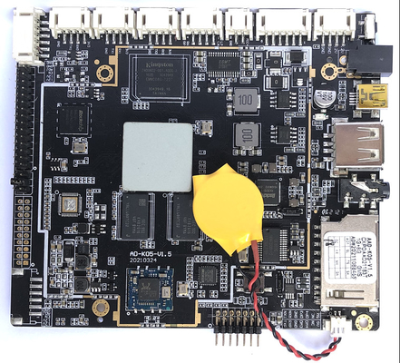 Quadro de sistema incorporado com RK-PX30 Quad-core CPU Cortex-A35 e Android 8.0 para controle industrial com múltiplas interfaces