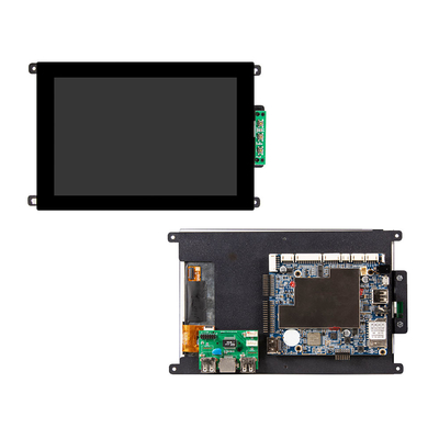 Android Embedded Board 7 Inch Touch LCD Display WiFi LAN BT com cor preta