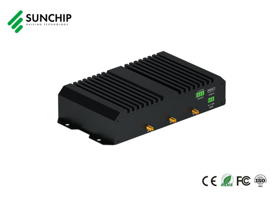 RK3588 8K Media Player Box Octa Core Android 12 Metal Box com Dual LAN HD IN RS232 RS485