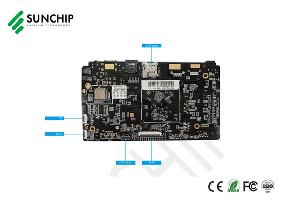 16GB/32GB EMMC Embedded ARM Board RK3566 Quad Core Android 11 PCBA para máquina de venda automática