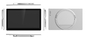 Bluetooth 4,0 15,6 do” exposições toda do Signage LCD Digital na tela do One Touch