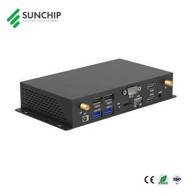 Reprodutor de mídia de alto desempenho Rockchip RK3568 caixa de reprodutor de sinalização digital 4K