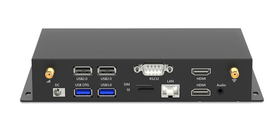 Android 11 OS RK3568 Media Player com 4K HD MI Display e múltiplas interfaces para exibição de publicidade comercial