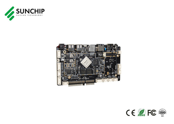 RK3288 Android 7-10 placa-mãe EDP LVDS Interface Mini Android Board 10/100/1000M Ethernet Embedded System Board