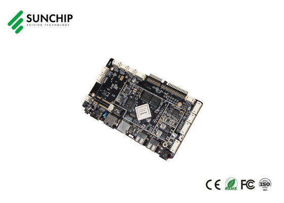 RK3288 Android 7-10 placa-mãe EDP LVDS Interface Mini Android Board 10/100/1000M Ethernet Embedded System Board