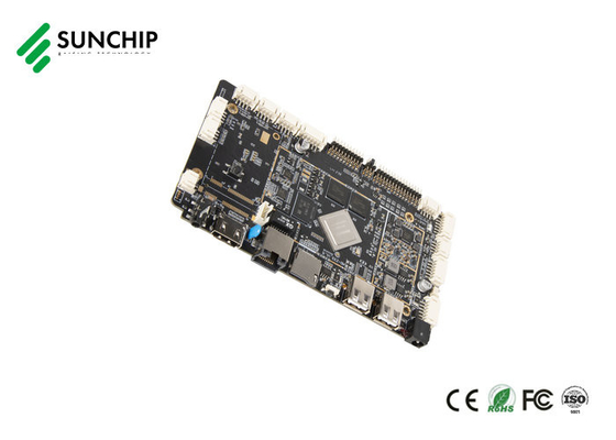 RK3288 Android 7-10 placa-mãe EDP LVDS Interface Mini Android Board 10/100/1000M Ethernet Embedded System Board