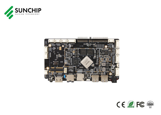 RK3288 Android 7-10 placa-mãe EDP LVDS Interface Mini Android Board 10/100/1000M Ethernet Embedded System Board