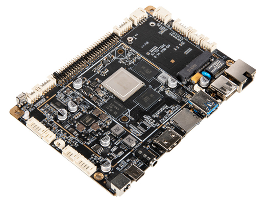 4GB RAM Embedded System Board Android RK3399 para a exposição da relação do EDP MIPI de LVDS