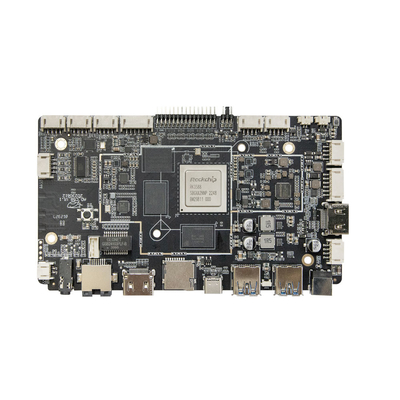 Placa NPU Industrial RK3588 8-Core 8K Placa de Sistema Embutido para Controle Inteligente de Publicidade Médica
