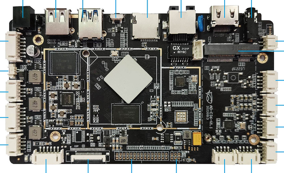 RK3566 Placas-mãe industriais PCBA Android11 Placas-mãe incorporadas para robôs digitais de IA