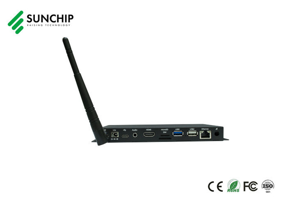 RK3399 Hexa-Core Android 7-10 Gigabit Ethernet Capacidade DDR 32GB Signage Box Android Box com suporte a várias telas HD