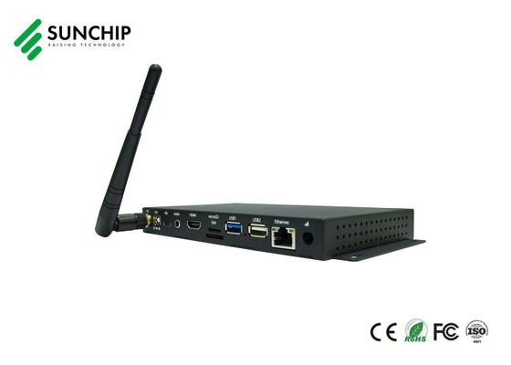 RK3399 Hexa-Core Android 7-10 Gigabit Ethernet Capacidade DDR 32GB Signage Box Android Box com suporte a várias telas HD