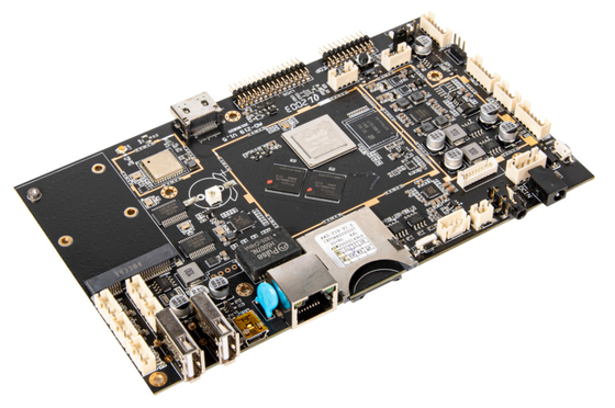 Android 11 RK3568 placa incorporada para sinalização digital LCD com 4G LTE e porta Ethernet