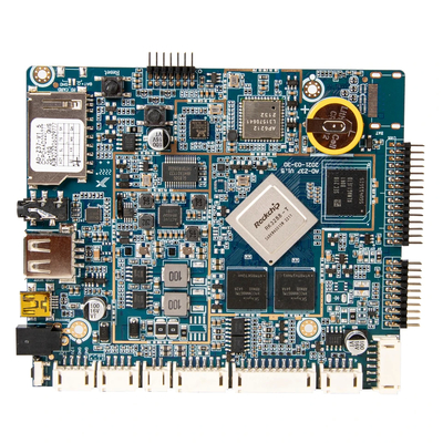 Placa base Android RK3568 confiável com suporte USB/GPIO/UART/I2C Ethernet/Wi-Fi/BT/3G/4G