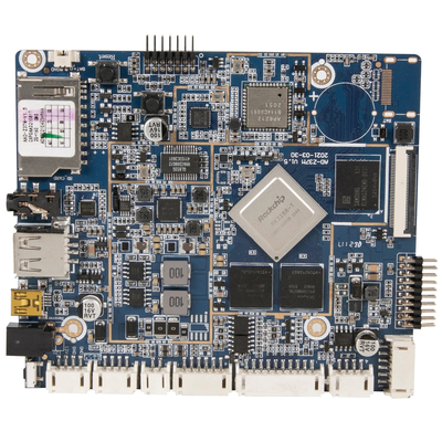 Rockchip RK3188 Android Board, Industrial Control Board PCBA para sinalização digital LCD