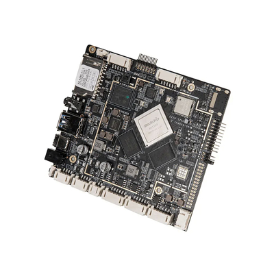 Seis núcleos de sensores de gravidade RK3399 Android Embedded System Board para sinalização digital Kisok