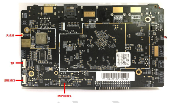 Tabela RK3288 4GB RAM 32GB EMMC Placa-mãe de publicidade ARM Controle Industrial Embedded Digital Signage Tabela de PCB