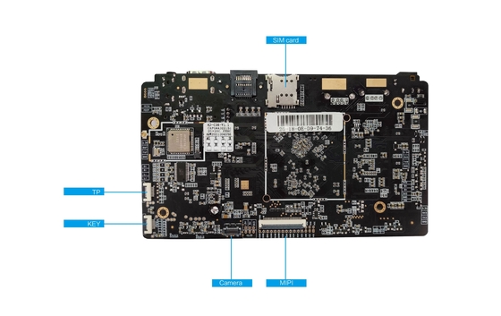 AD-C36 Quad-Core Android Mainboard Embedded ARM Board para RK3566 Processador HD Display 4G LTE WIFI/BT G-Sensor RTC Touch USB UART
