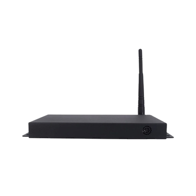 Player de sinalização processador de quiosque de alto desempenho preto completo e 4K Media Player RK3288 Quad-Core