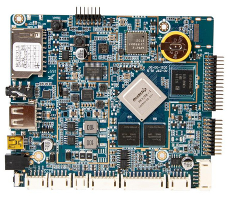 Quadro incorporado Android RK3566 de alto desempenho com saída HD 2.0 e opções de toque multi-ponto