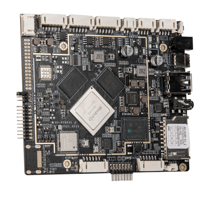 Painel de sistema incorporado com tela sensível ao toque com interface I2C e suporte WIFI 802.11b/g/n/ac