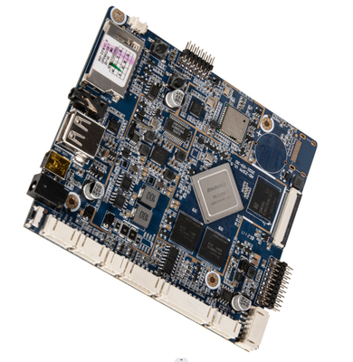 RJ45 Interface Android Embedded Board para reprodução de vídeo 4K e interfaces de rede BT