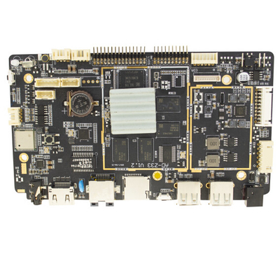Placa principal compatível com LAN para máquinas de publicidade com sistema operacional Android 7.1