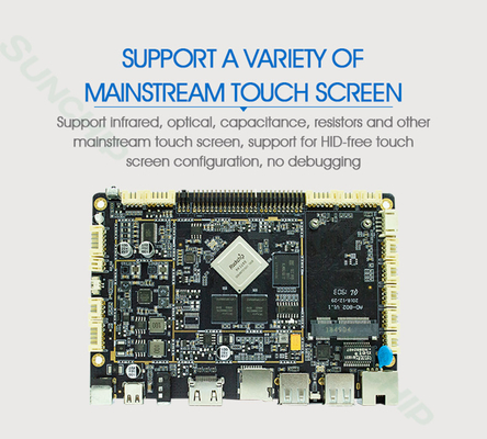 RK3588 CPU de 8 núcleos Processo de 8nm 4 Cortex-A76 e 4 Cortex-A55 Sistema embutido compacto -20C-70C para ambientes desafiadores