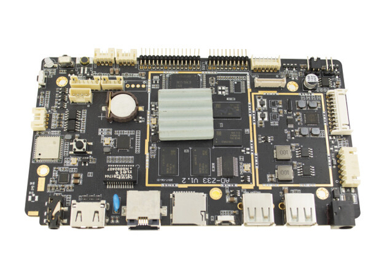 Placa-mãe embarcada RK3288 Smart IoT WIFI BT RJ45 Placa principal de controle industrial