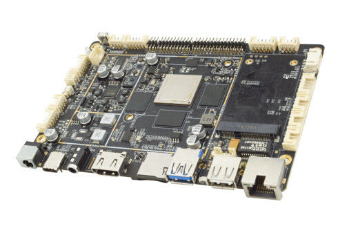 Placa encaixada PCBA do controle RK3399 Android 10 desenvolvimento industrial para Media Player