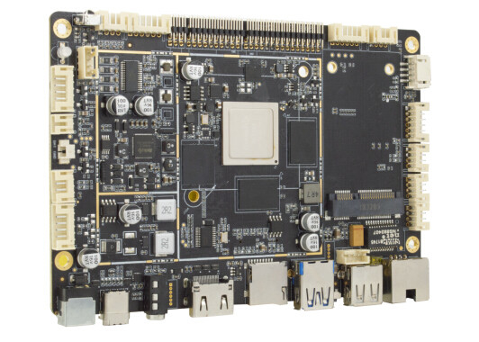 RK3399 Quadro ARM industrial de seis núcleos 4+32GB Android 10 OS Usado para exibição comercial LCD