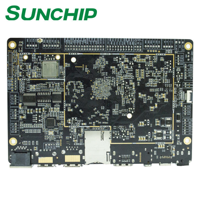 Placa Embutida Android RK3399 de Alto Desempenho com Múltiplas Interfaces de Rede para Controle Remoto Inteligente