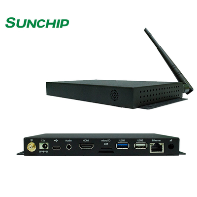 4K RK3399 Media Player com Hexa-Core Cortex-A72 Cortex-A53 4K HD Out WIFI Bluetooth Suporte 4G Função PCIE Opcional