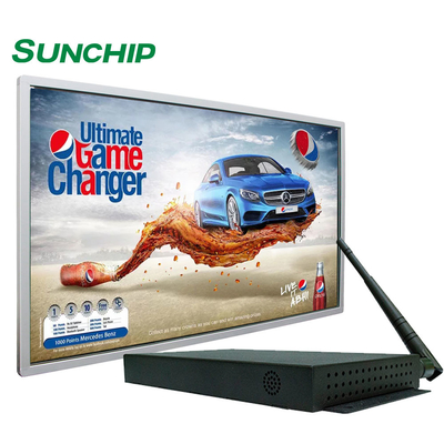 Display HD personalizado Monitor Media Video Player 4K Suporte OTA Remote Advertising Player Box