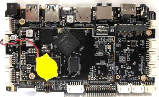 Placa incorporada RK3588 com saída 8K e processador octa-core para industrial e AD-C58