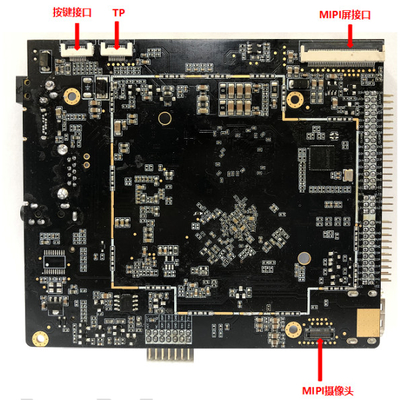 Multi-Interface RK3566 Android Embedded Board para suporte de câmera de interface industrial mipi